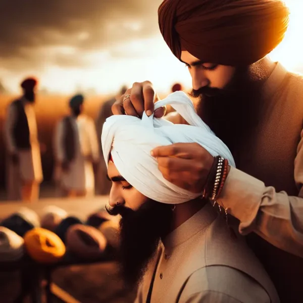 Tying Traditional Sikh Turbans