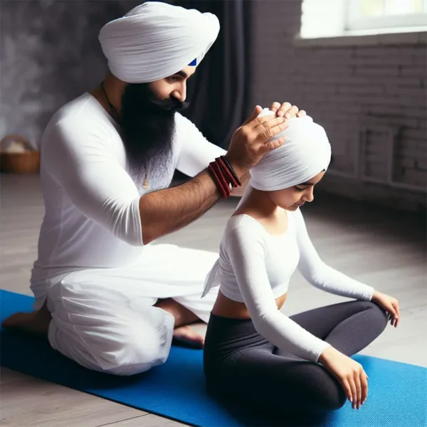 Tie a Kundalini Yoga Turban